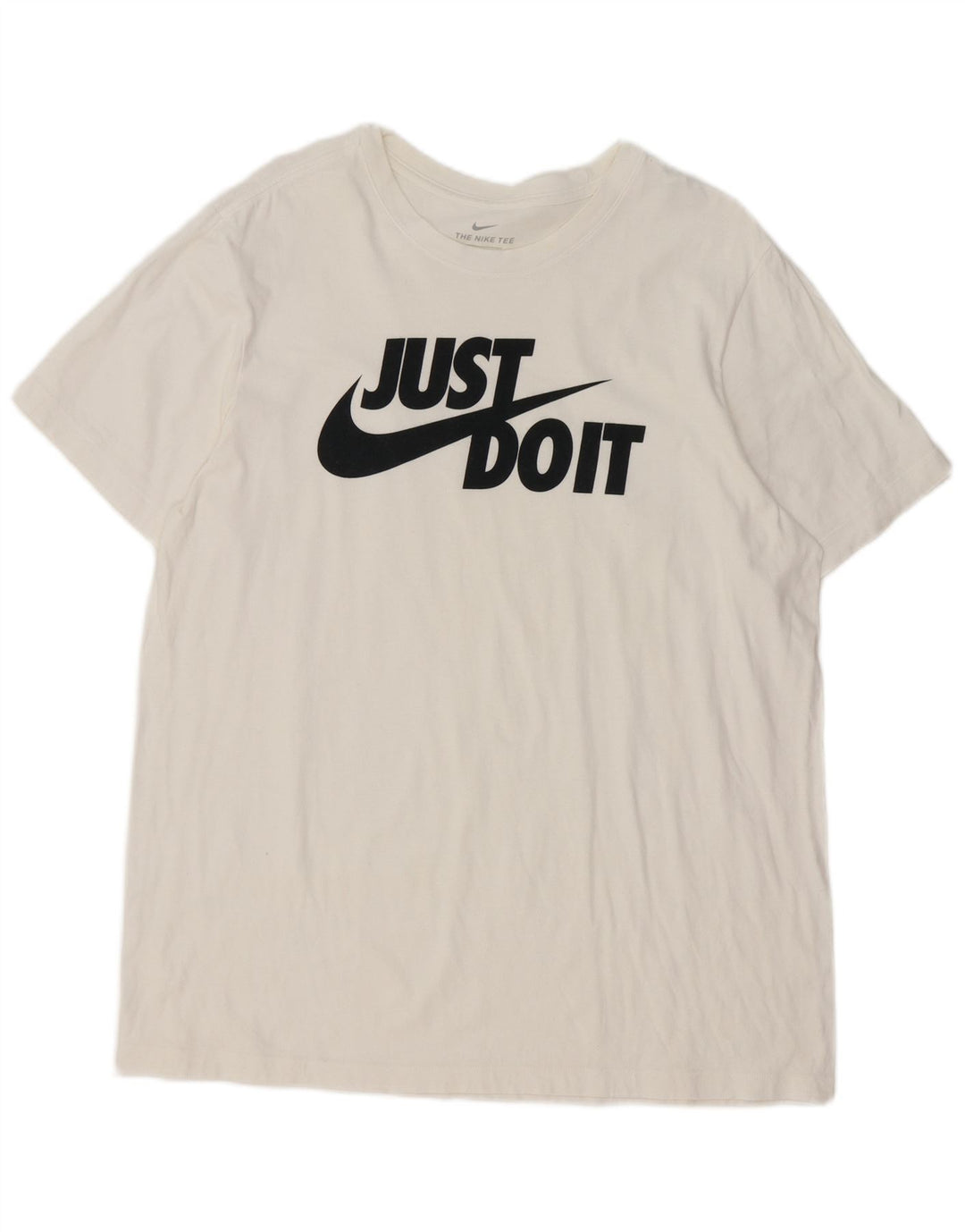 Nike - Camiseta gráfica para hombre, talla grande, algodón blanco