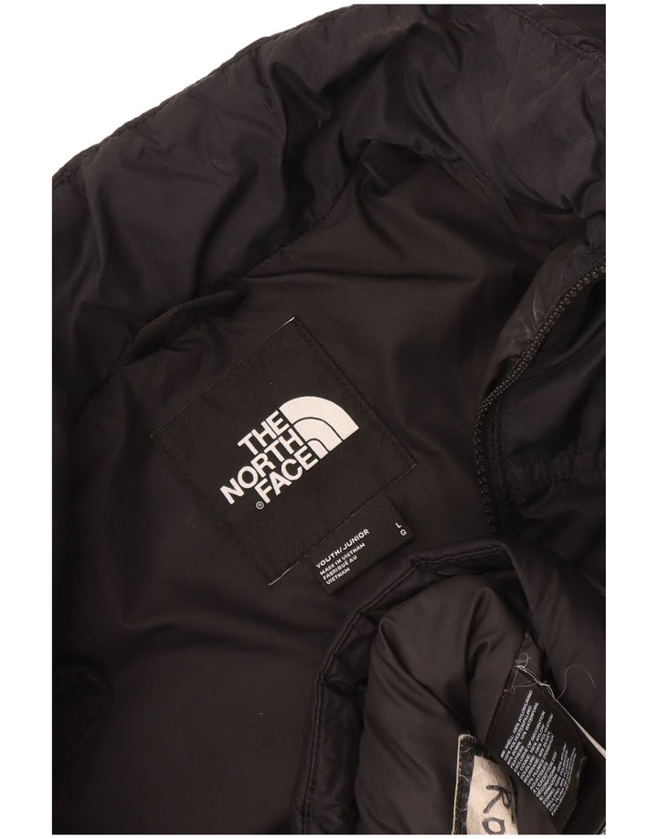 The North Face Chaqueta acolchada para niños 11-12 años Grande Nylon negro