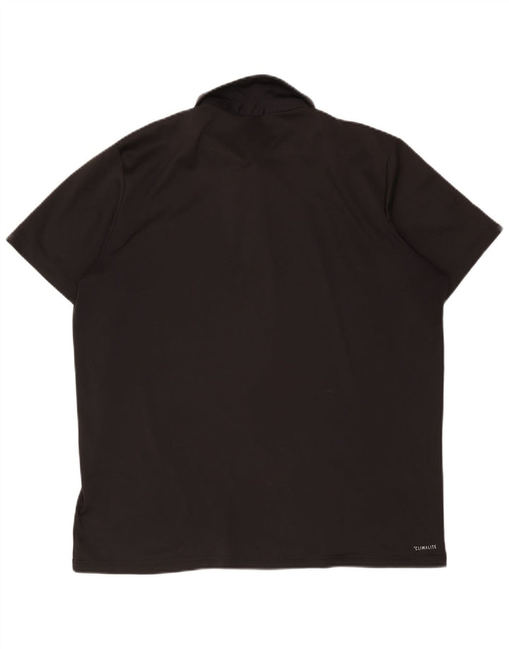 Adidas Hombre Climalite Polo XL Negro Poliéster