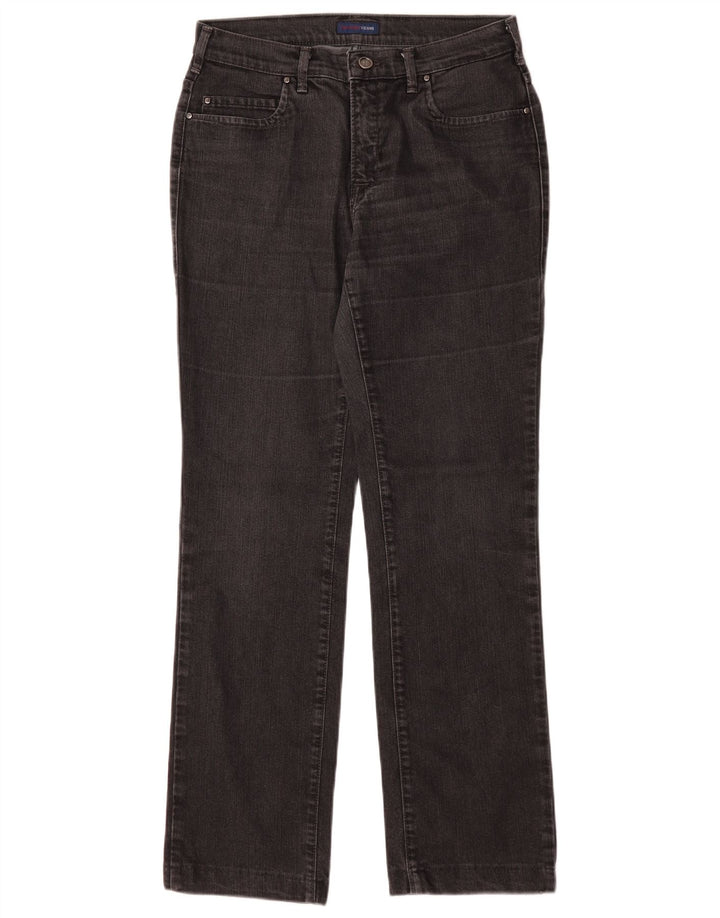 Vaqueros Trussardi Mujer Rectos W28 L28 Negro Algodón