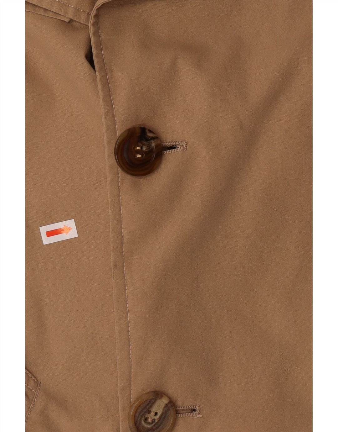 Vintage hombres gabardina IT 48 Medio Beige Clásico