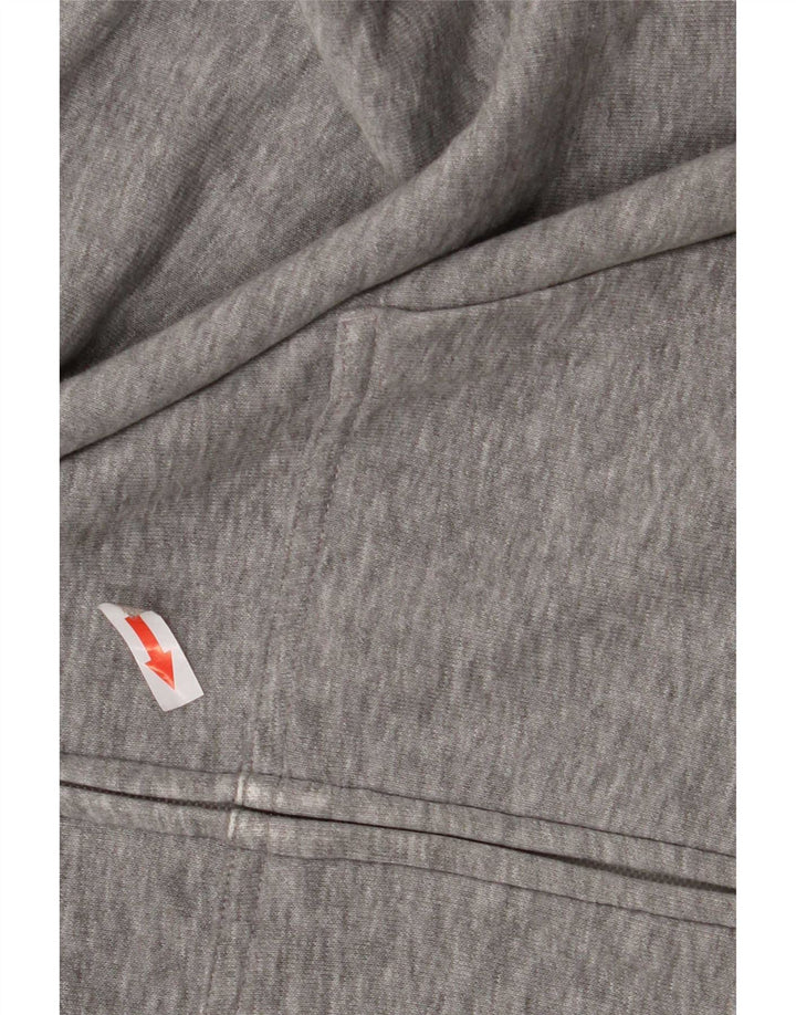 Champion Chaqueta de chándal para hombre XL Poliéster moteado gris