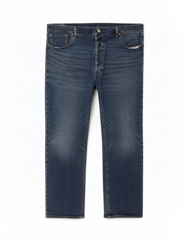 Levi's Hombre 501 Vaqueros Rectos W46 L29 Algodón Azul