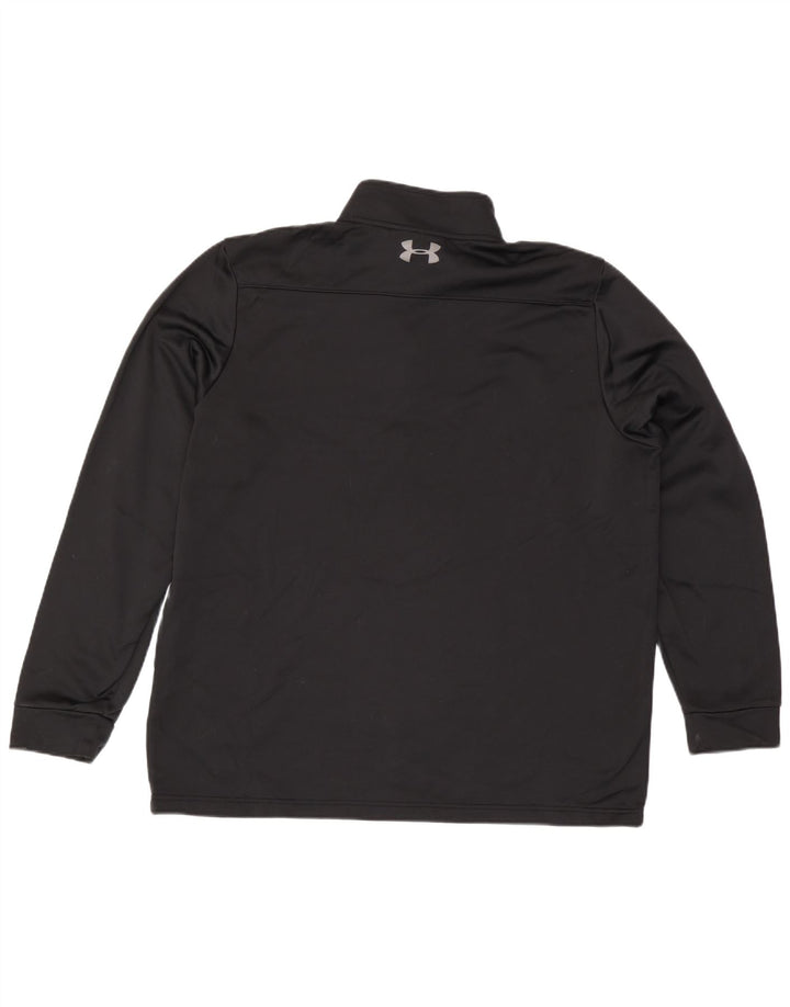 Under Armour Cold Gear - Chándal con cremallera y cuello para hombre, talla 2XL, color negro