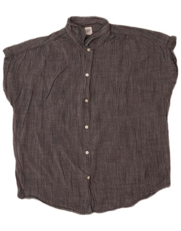 GAP Blusa camisera extragrande para mujer UK 10 Small Grey
