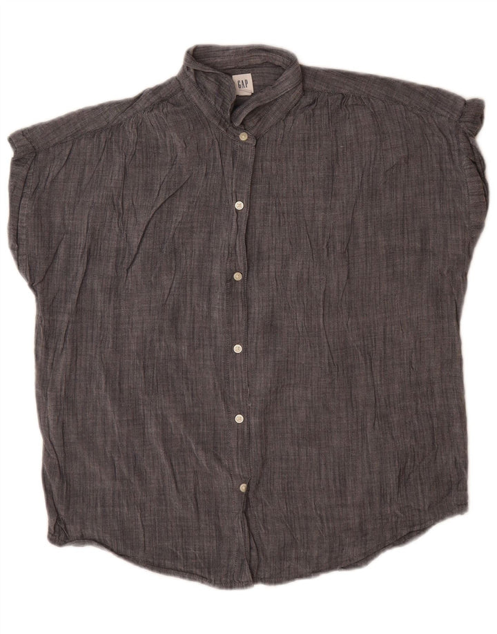 GAP Blusa camisera extragrande para mujer UK 10 Small Grey