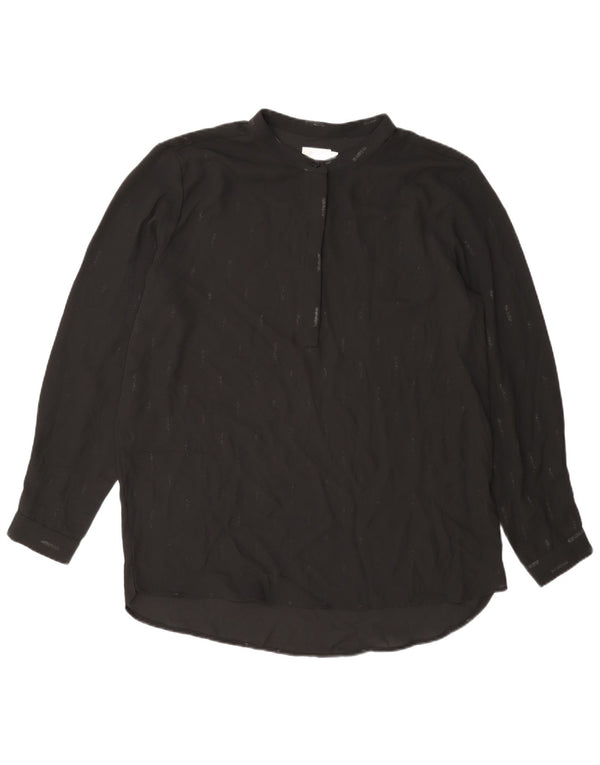 Dack's Blusa de manga larga para mujer UK 46 Large Black Stripes
