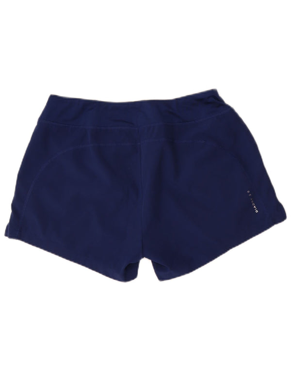 Diadora Pantalones cortos deportivos para mujer ES 44 Medio Azul marino Poliéster