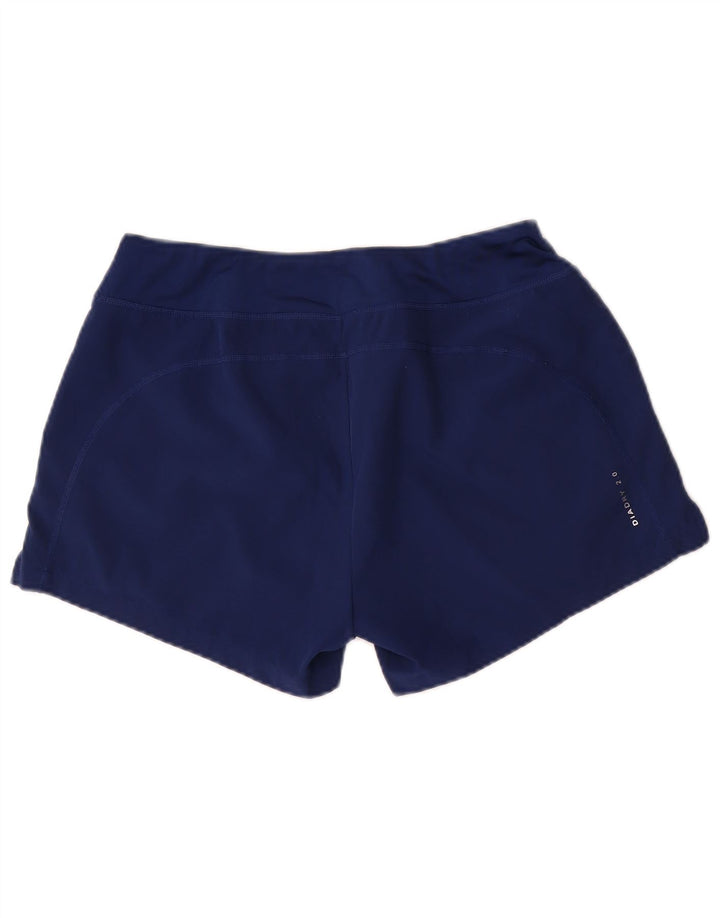 Diadora Pantalones cortos deportivos para mujer ES 44 Medio Azul marino Poliéster