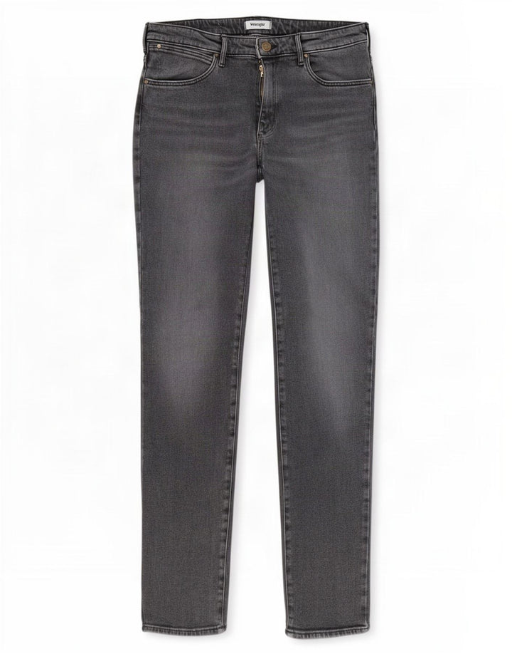Vaqueros ajustados para hombre Wrangler W32 L32 Algodón gris
