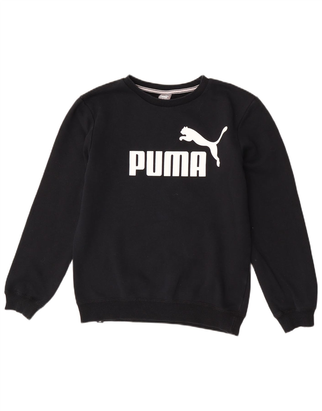 Puma Sudadera gráfica para niños 13-14 años Negro