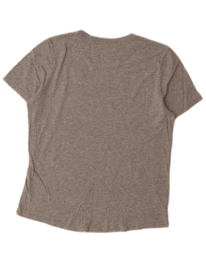 Nike - Camiseta para hombre, talla pequeña, algodón moteado gris