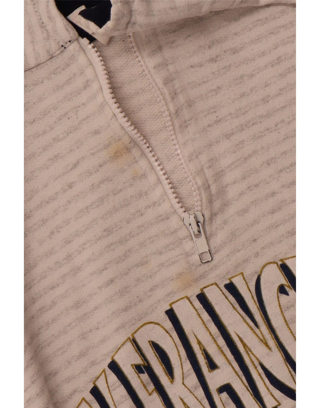 MAGIC Mens San Francisco Graphic Sudadera Jumper Grande Gris Rayas