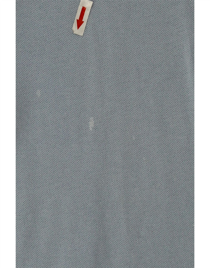 Kappa Polo De Manga Larga De Algodón Azul Medio Hombre