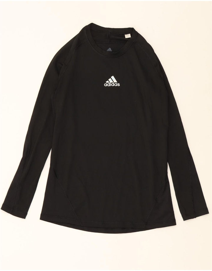 ADIDAS Womens Climacool Top Long Sleeve UK 12 Medium Black Polyester Vintage Adidas and Second-Hand Adidas from Messina Hembry 