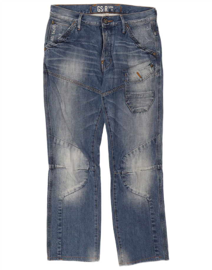 Vaqueros rectos para hombre G-Star W32 L29 Algodón azul