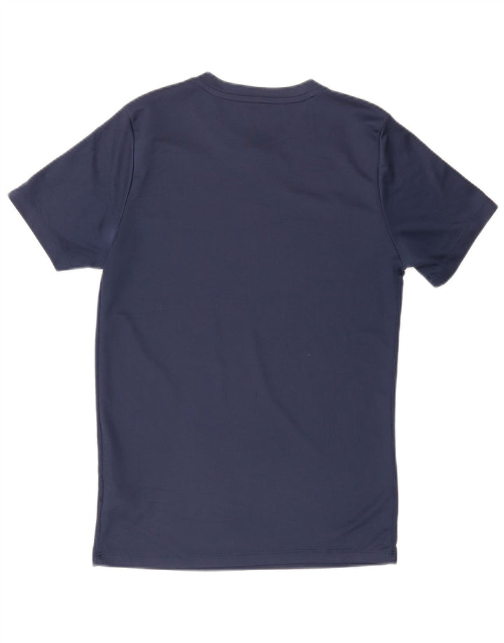 Camiseta Nike Dri Fit para hombre Top Small Azul marino Poliéster