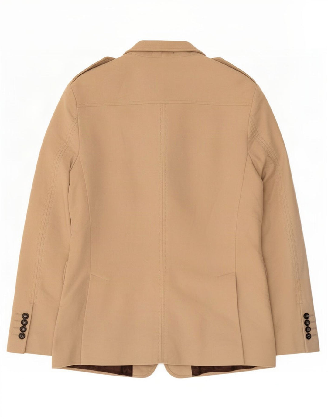 Manuel Ritz Pipo Chaqueta militar de 3 botones para hombre IT 50 Large Beige
