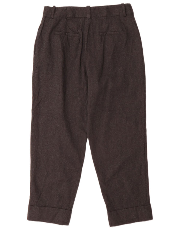 Massimo Dutti Pantalón Chino Pegged Mujer EU 42 Large W32 L27 Gris