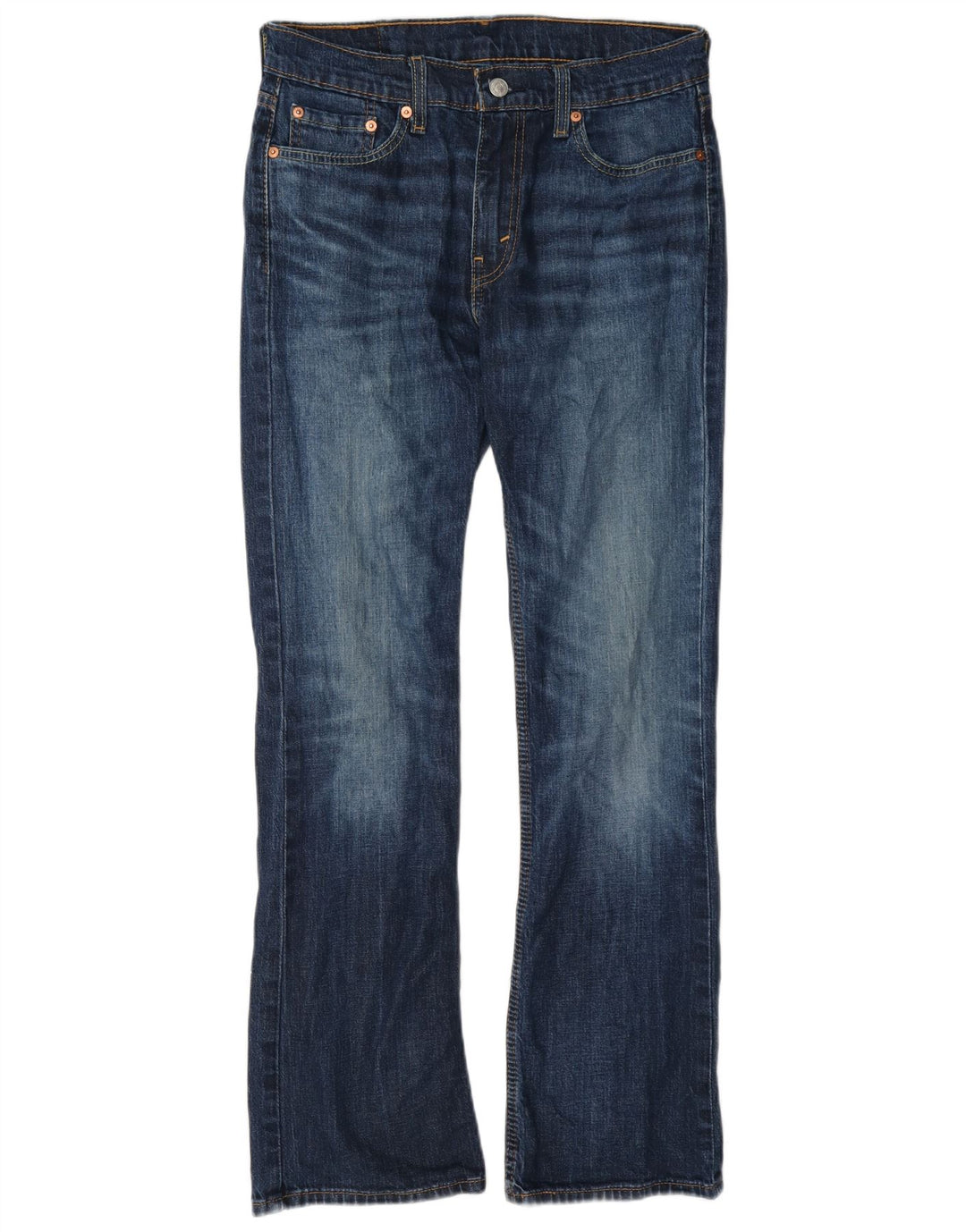 Levi's Hombre 527 Vaqueros Bootcut W30 L32 Algodón Azul