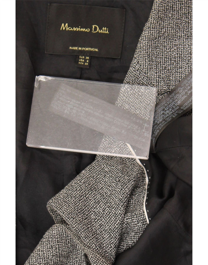 Chaleco Mujer Massimo Dutti EU 38 Small Gris Lana