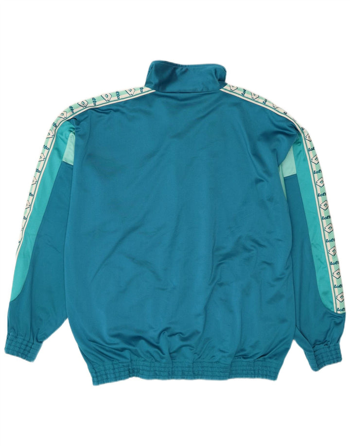 Lotto Chándal Completo Gráfico Hombre XL Bloque De Color Azul