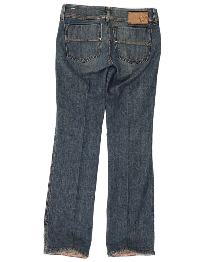 Diesel Mujer Reckfly Bootcut Jeans W27 L32 Algodón Azul