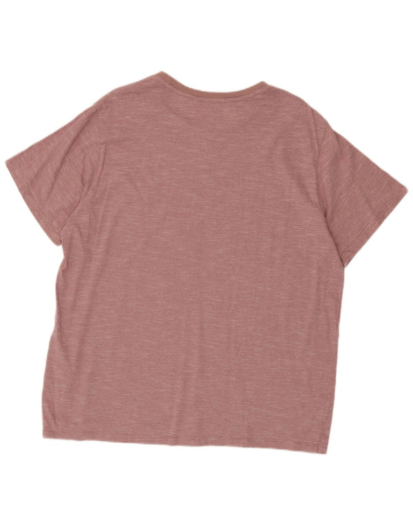 Levi's Camiseta estándar para hombre Top XL de algodón con rayas diplomáticas rosas