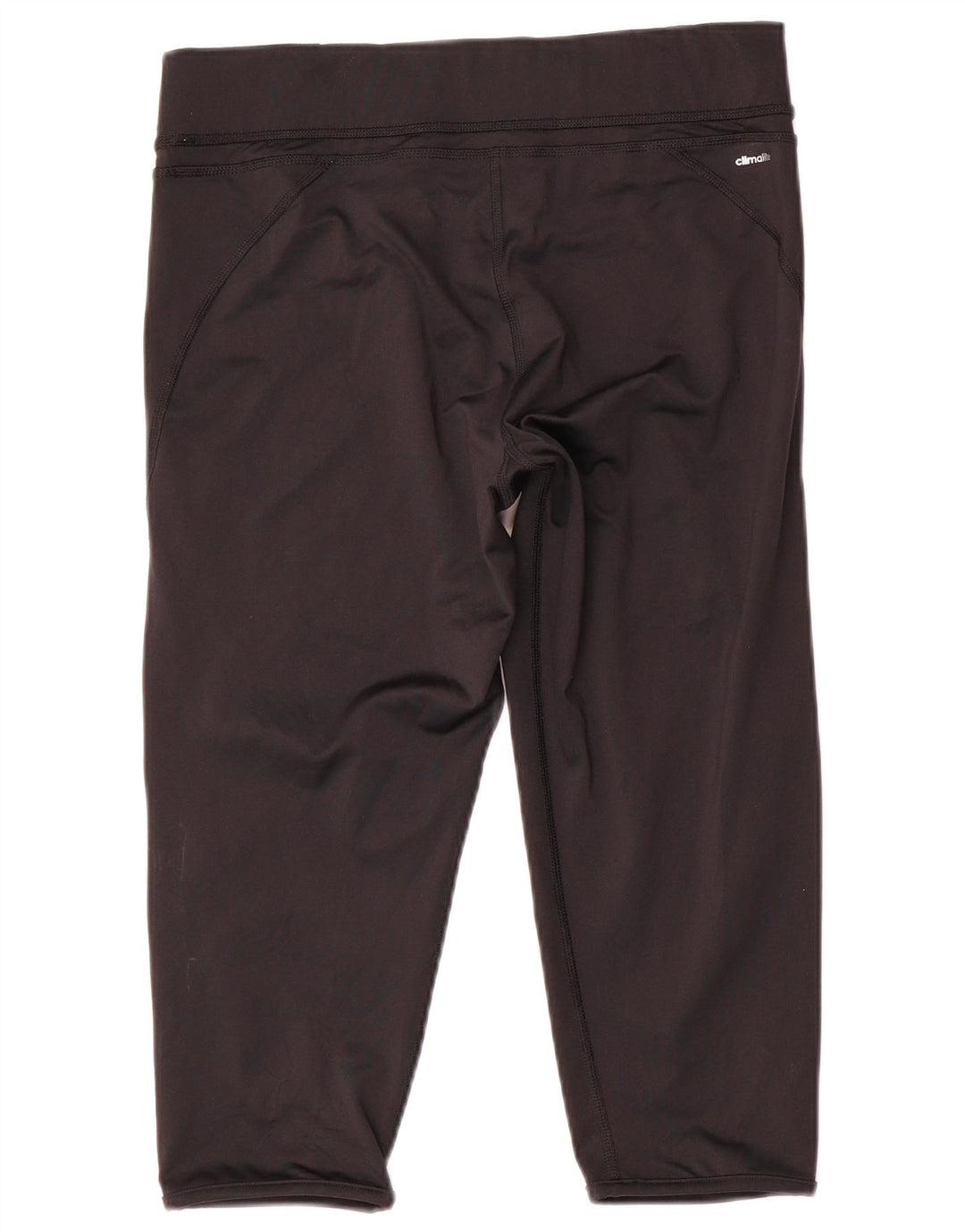 Adidas Mujer Climalite Capri Leggings UK 16/18 Grande Negro Poliéster