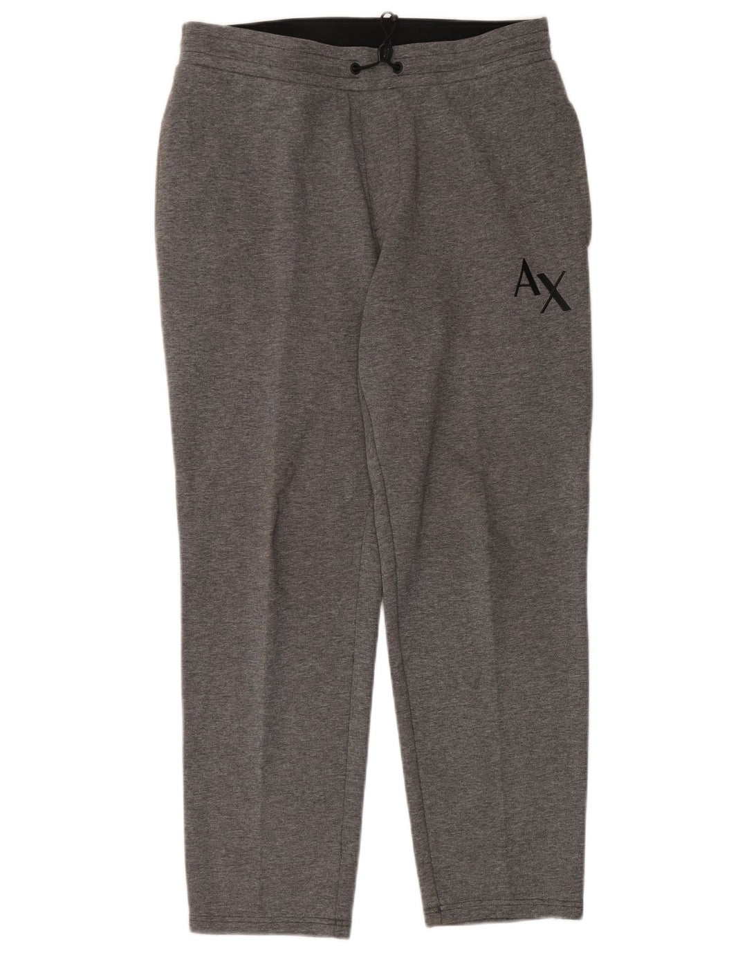 Armani Exchange Pantalones De Chándal De Algodón Gris Medio Hombre
