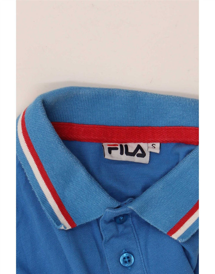 Fila Polo Hombre Pequeño Azul Rayas