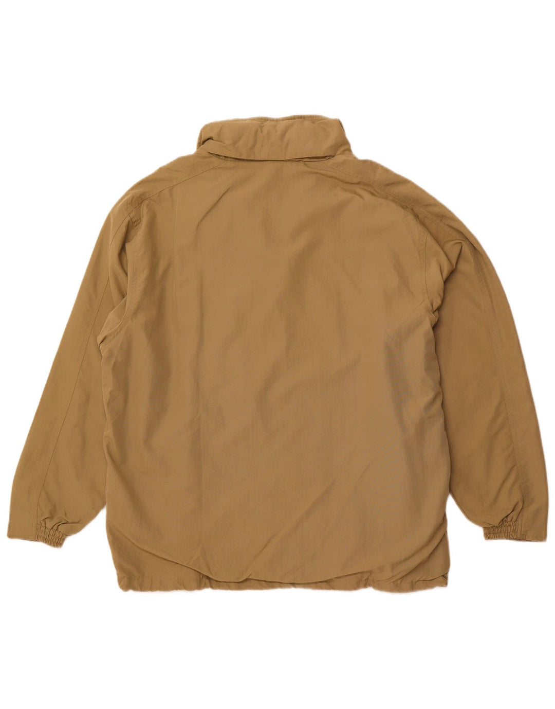 DIADORA Chaqueta impermeable con capucha para hombre UK 40 Large Beige Poliamida