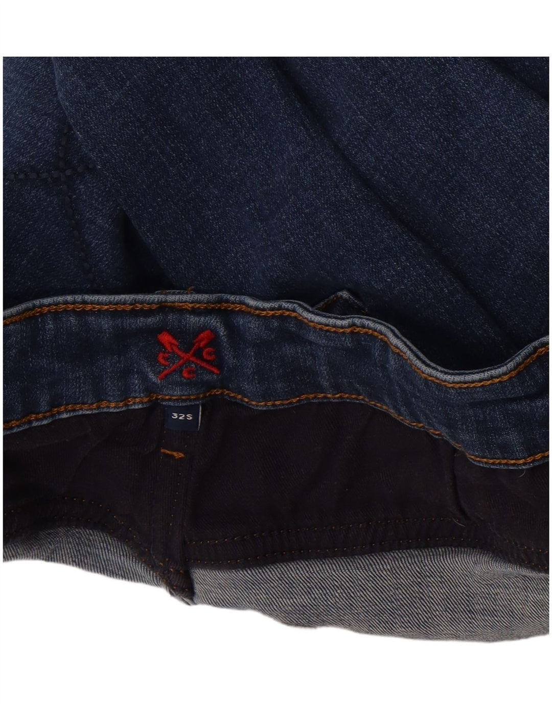 Crew Clothing Vaqueros ajustados para mujer W32 L25 Azul marino