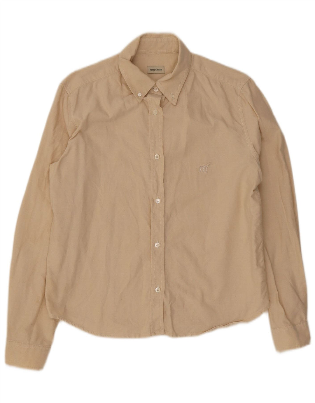 Henry Cottons Camisa Mujer IT 48 XL Algodón Beige