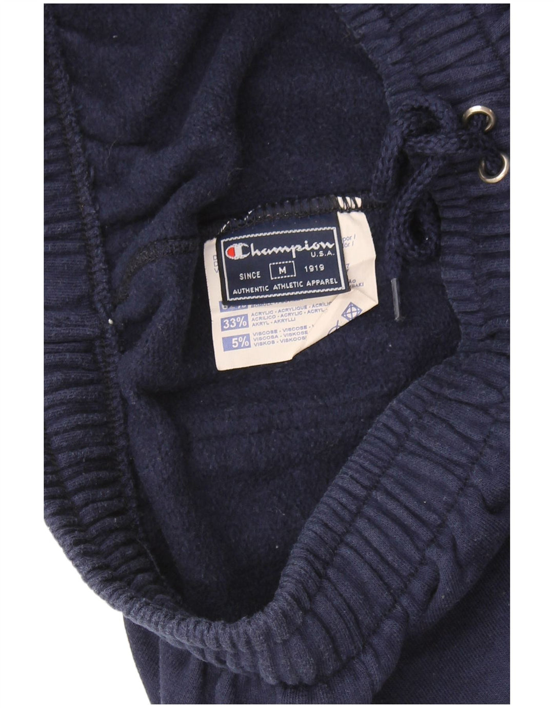 Champion Pantalones De Chándal Para Hombre Joggers Medium Azul Marino Algodón