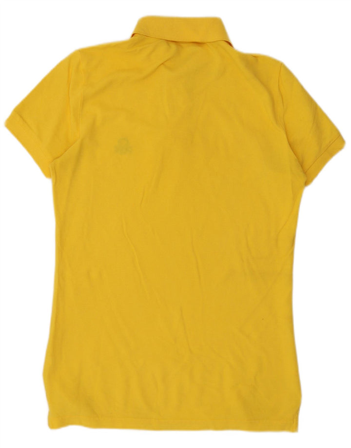 Benetton Polo Hombre Amarillo Pequeño