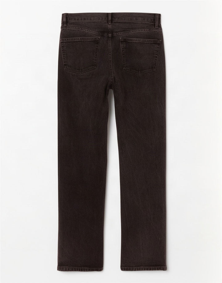 Diesel Vaqueros Rectos Para Hombre W31 L31 Algodón Negro
