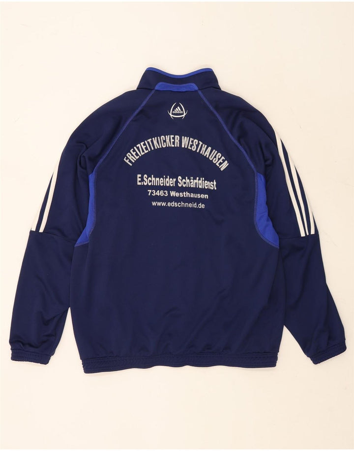 Adidas Mens Climacool Chándal Top Chaqueta Reino Unido 42/44 Grande Azul Marino
