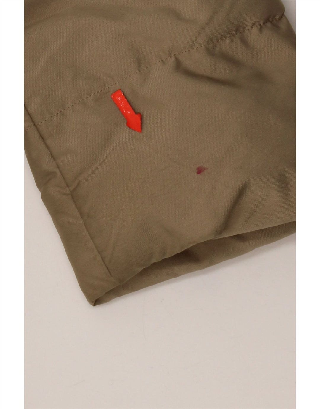 Sergio Tacchini Abrigo acolchado con capucha para mujer UK 46 Large Beige