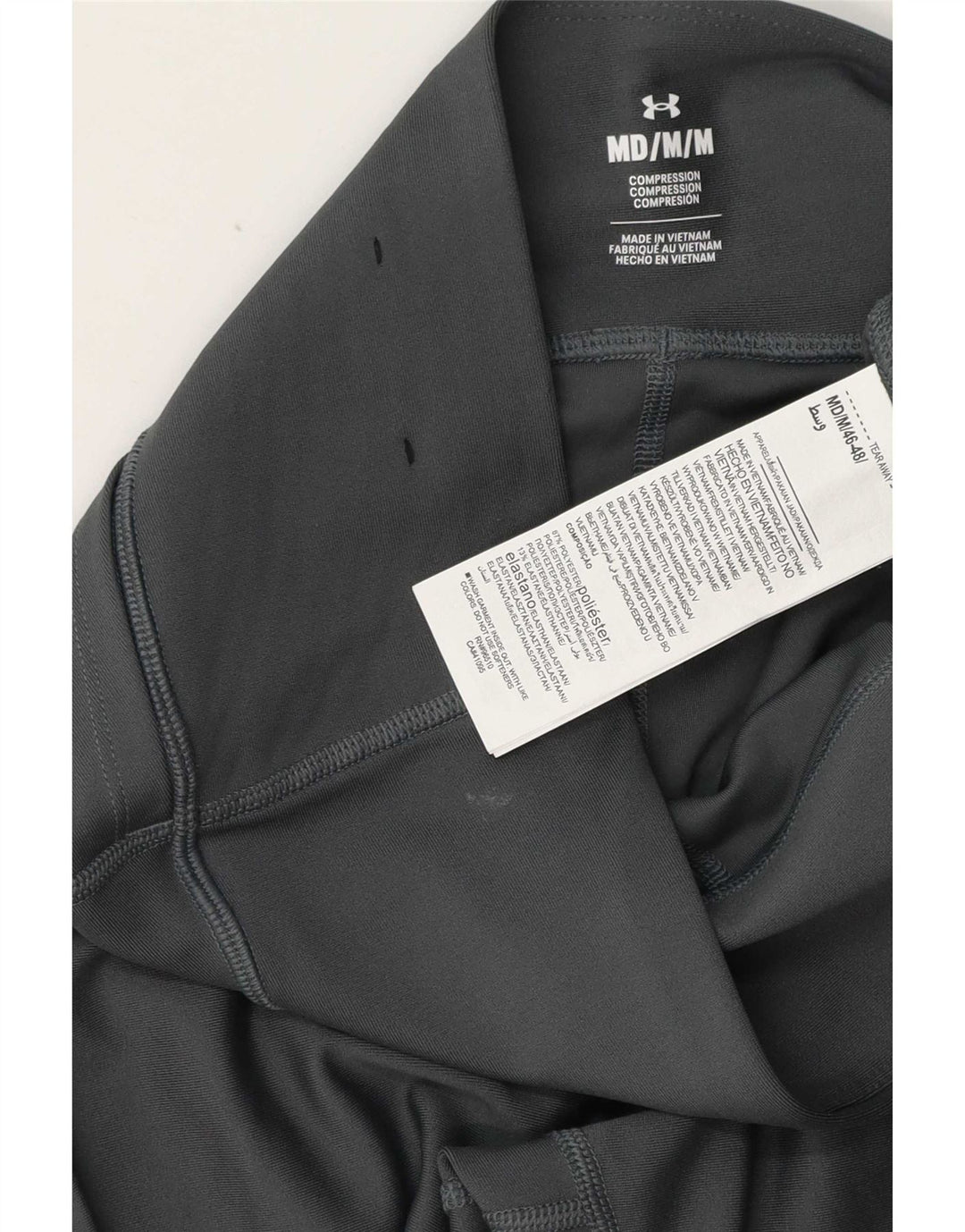 Under Armour Leggings gráficos para mujer UK 40 Poliéster gris medio