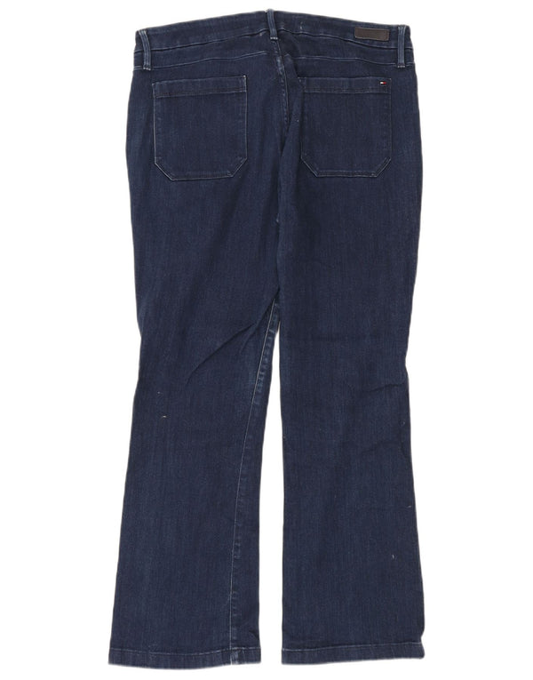 Tommy Hilfiger Mujer Como RW Jegging Bootcut Jeans W33 L27 Azul Marino