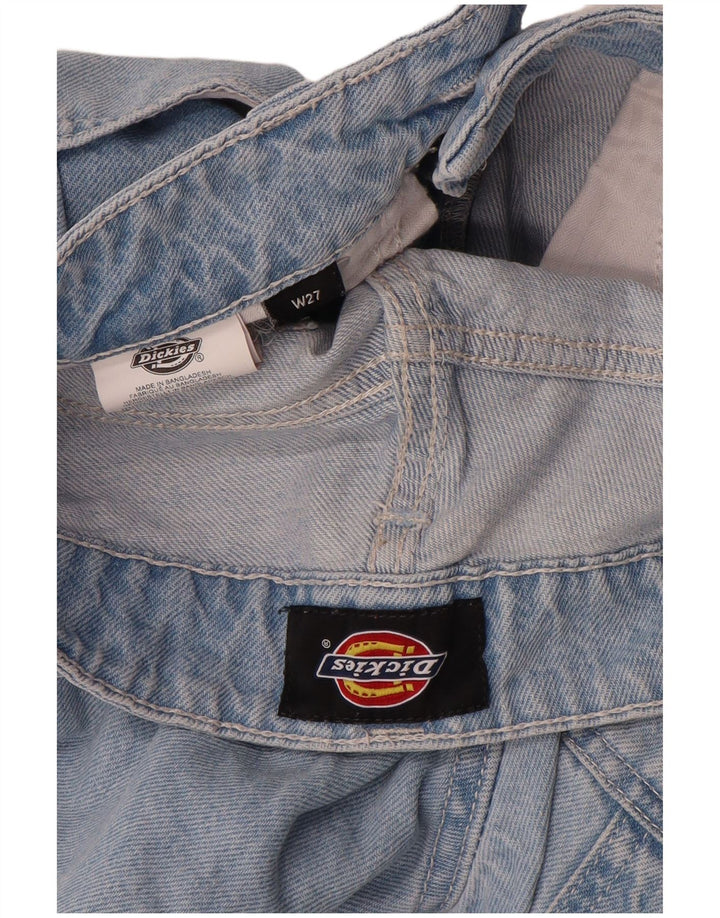 Vaqueros Dickies Cargo Rectos Mujer W27 L28 Algodón Azul