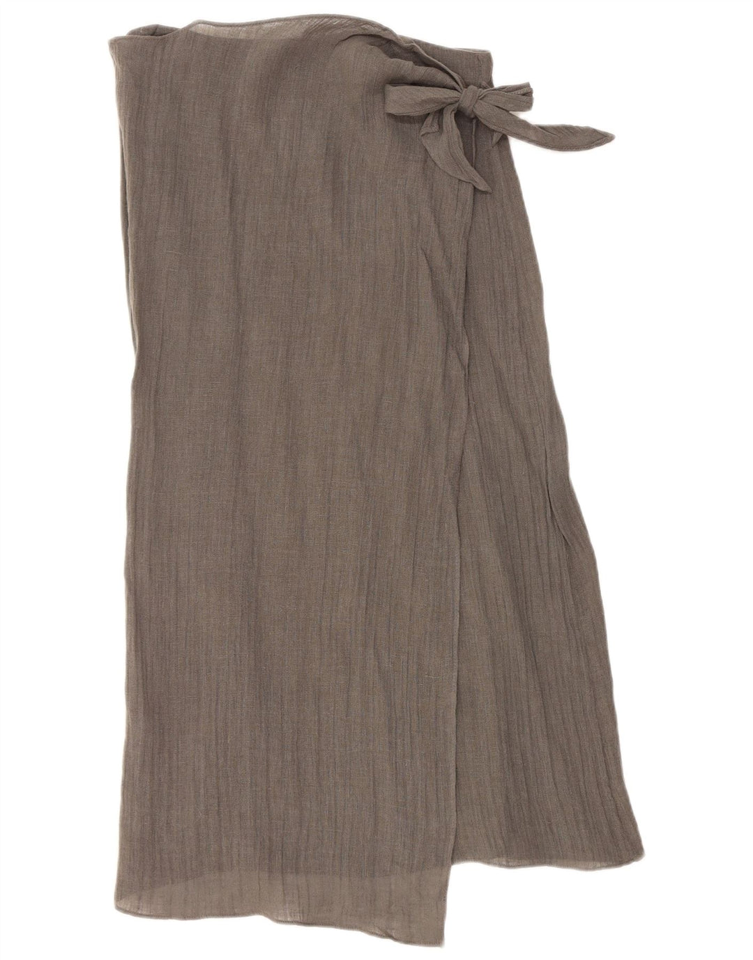 Zara Mujer Falda Cruzada Pequeña W26 Gris