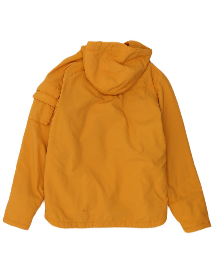 Woolrich Chaqueta cortavientos con estampado gráfico para niños 13-14 años Bloque de color amarillo