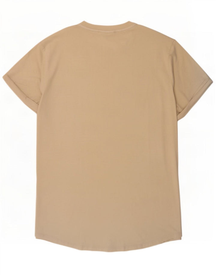 G-Star Hombre Camiseta Top Grande Beige Algodón