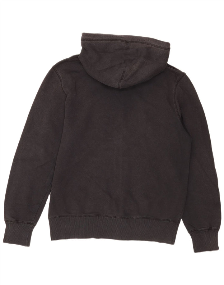 Nike - Sudadera con capucha y cremallera para hombre, tamaño mediano, algodón negro