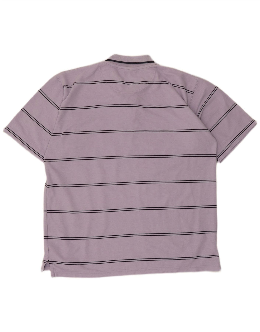 Polo Umbro Hombre Poliéster Rayas Púrpura Grande