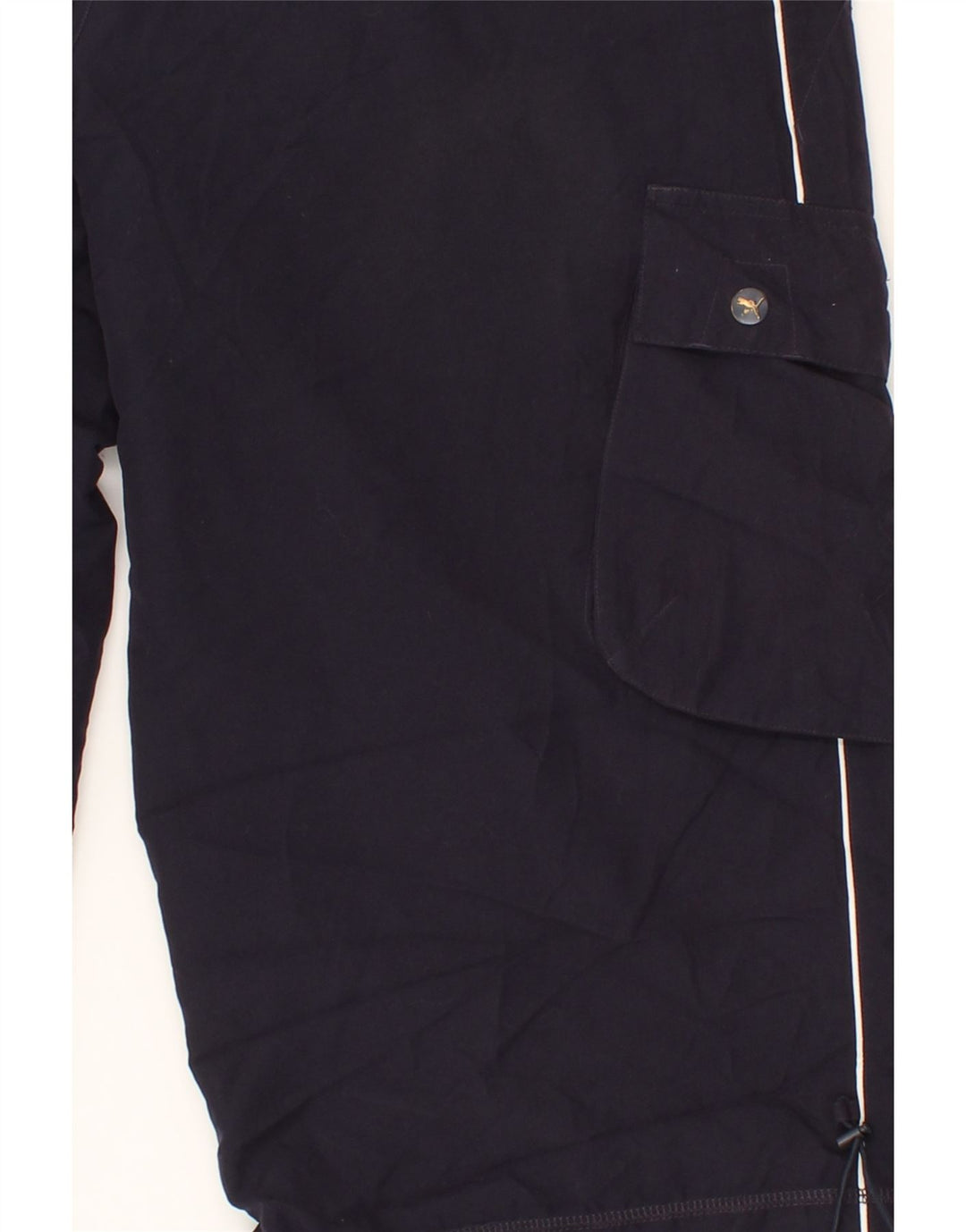 PUMA Mens Bermuda Sport Shorts Large Navy Blue Vintage Puma and Second-Hand Puma from Messina Hembry 