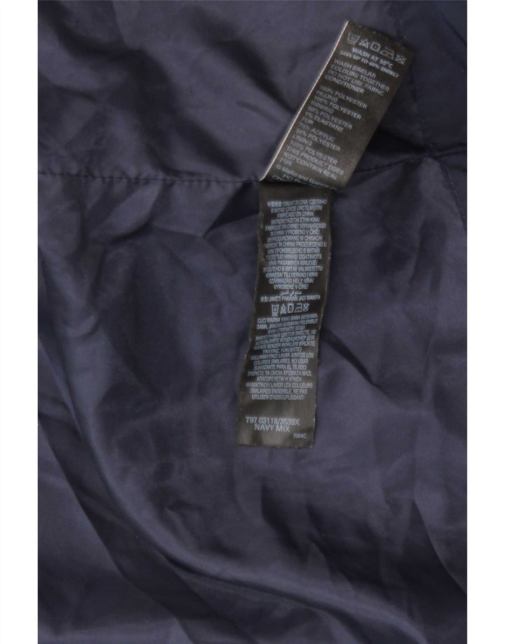 Marks & Spencer Chaqueta acolchada para mujer UK 46 Grande Poliéster azul marino
