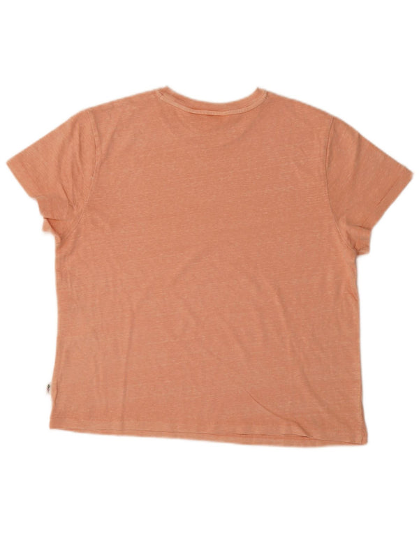 LEVI'S Camiseta para mujer Top UK 44 Mediano Naranja